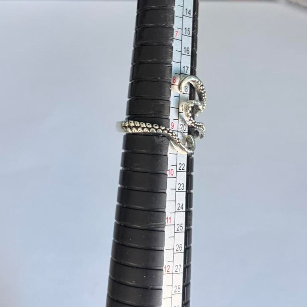 Silver Gothic Octopus Ring