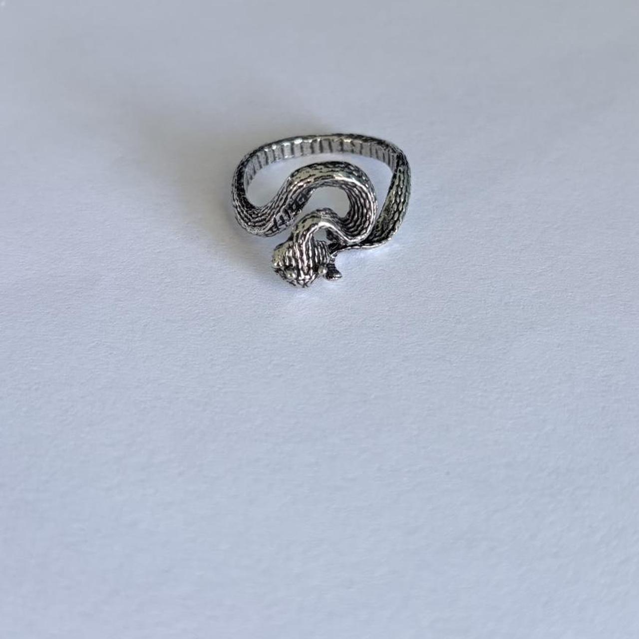 Silver Snake Ring
