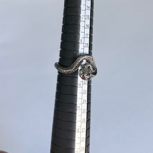 Silver Snake Ring
